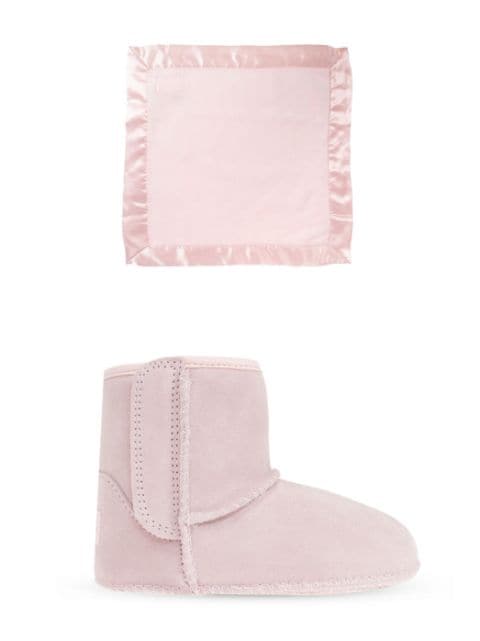 UGG Kids Classic boot and Lovey blanket set