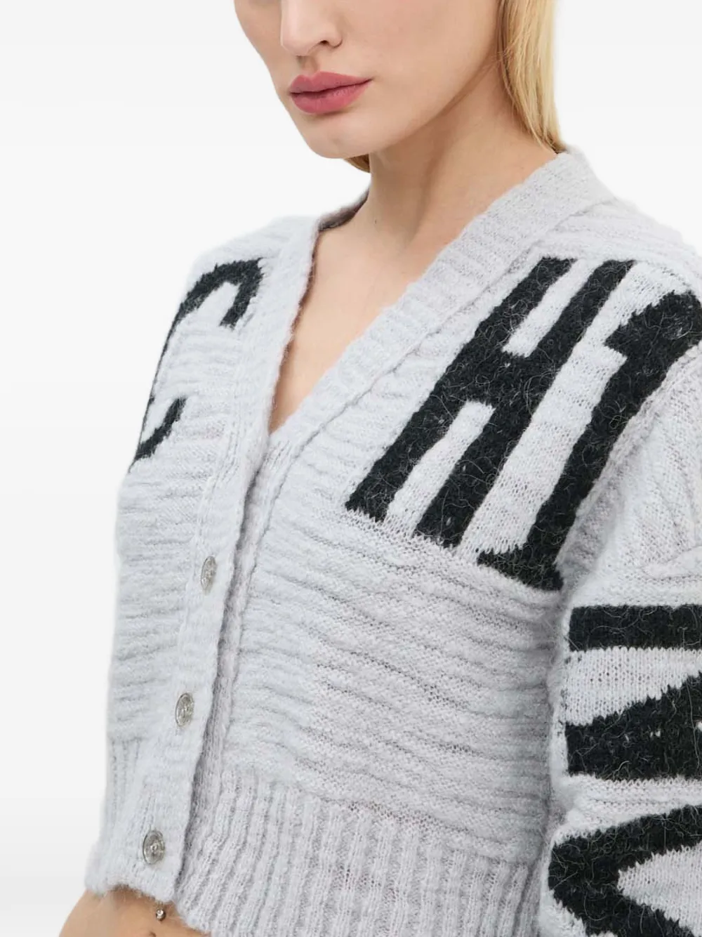 MOSCHINO JEANS Vest met logo Grijs