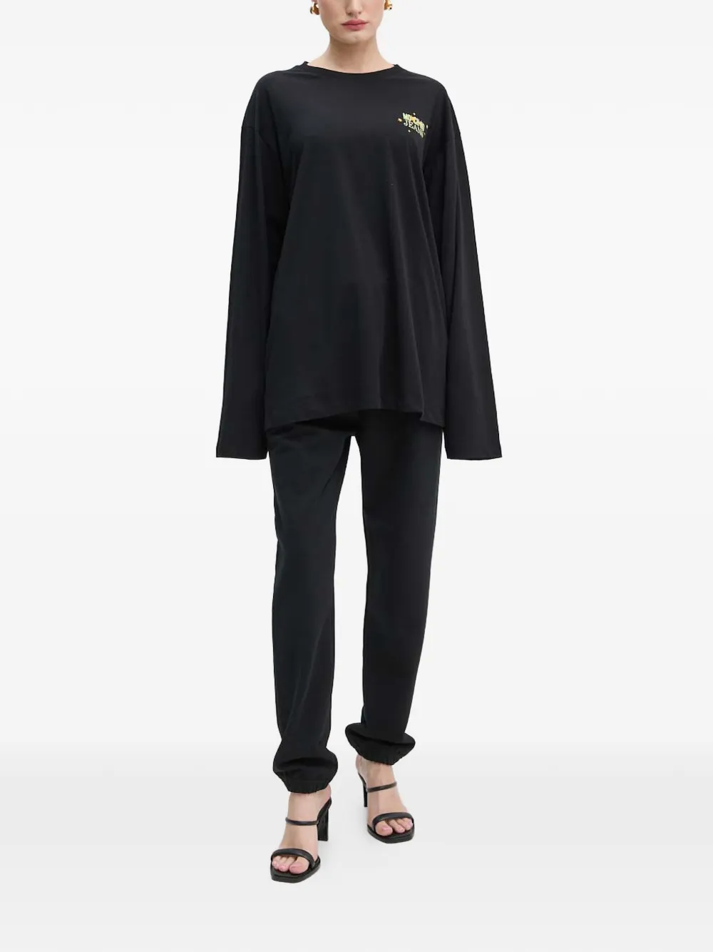 MOSCHINO JEANS drawstring pants - Zwart