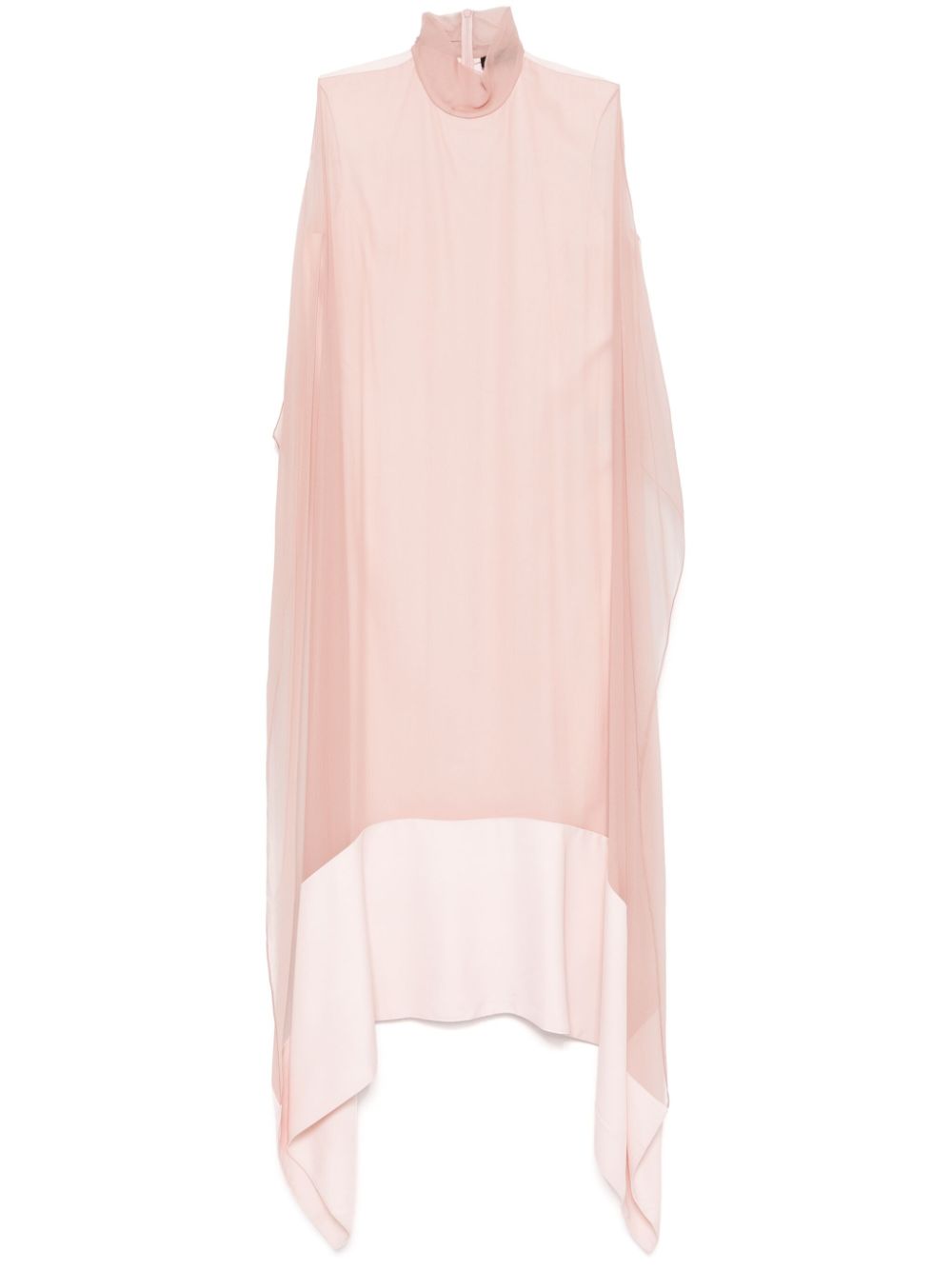 chiffon midi dress