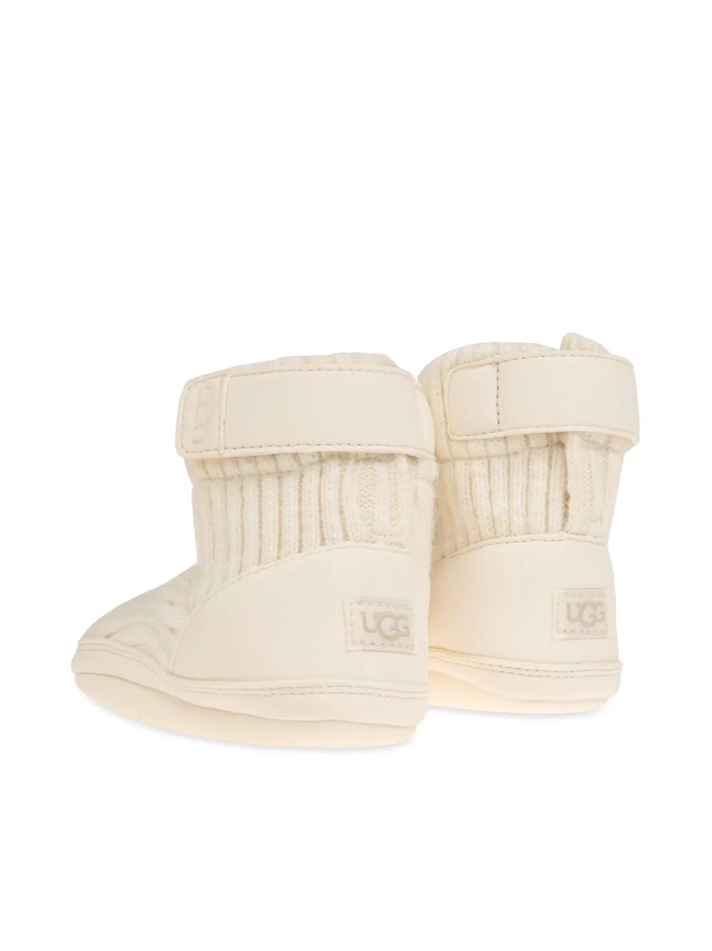 UGG Kids Skylar boots and beanie set Neutrals