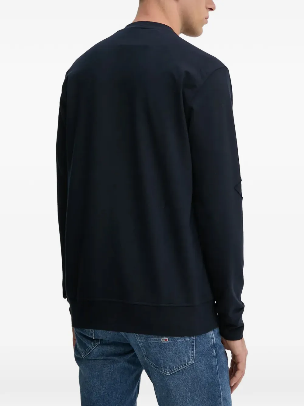 Paul & Shark Sweater verfraaid met logo Blauw