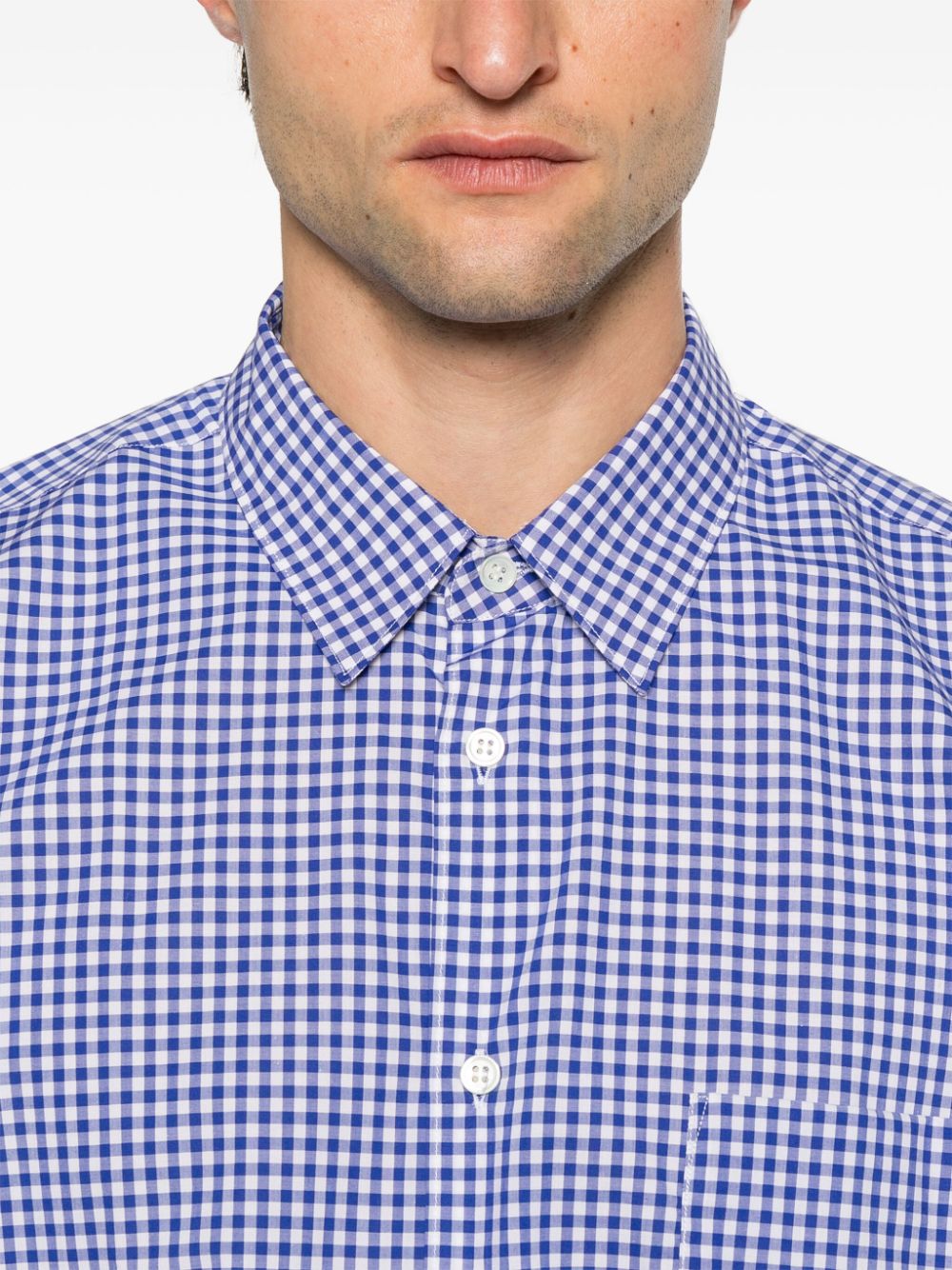 Comme Des Garcons Shirt gingham-pattern shirt Men