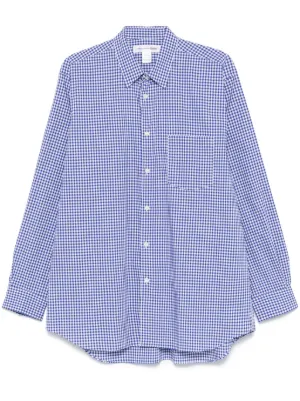 COMME des GARÇONS SHIRT M 水色ストライプシャツ Comme Des Garçons Shirt ストライプ シャツ | ブルー | FARFETCH JP