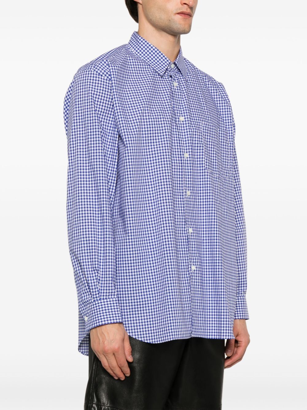 Comme Des Garcons Shirt gingham-pattern shirt Men