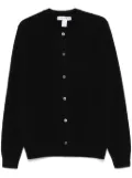 Comme Des Garçons Shirt lambs-wool cardigan - Black
