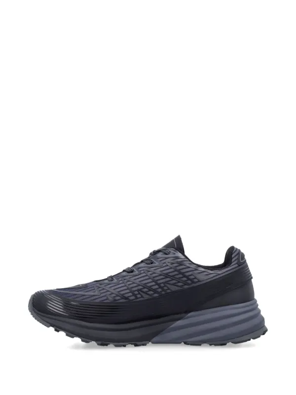 関税込 国内発送【EMPORIO ARMANI】EA7 スニーカー ロゴ Ea7 Emporio Armani ロゴ スニーカー | ブラック | FARFETCH JP