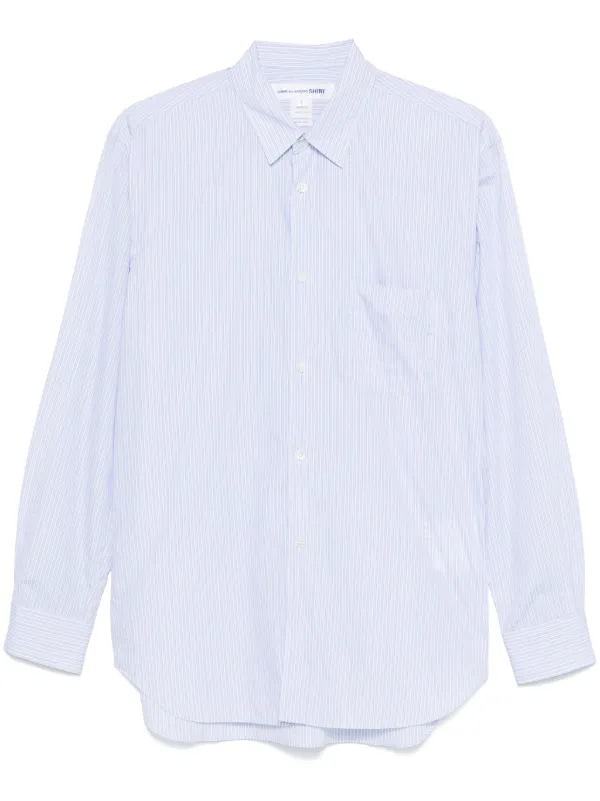 Comme Des Garçons Shirt ストライプ シャツ | ブルー | FARFETCH JP