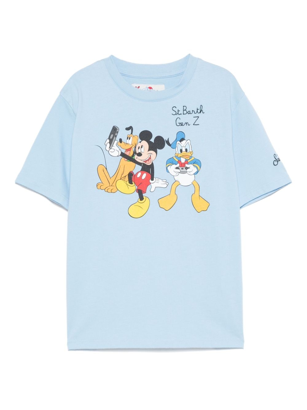 MC2 Saint Barth Kids x DISNEY Cameron T-shirt Blauw