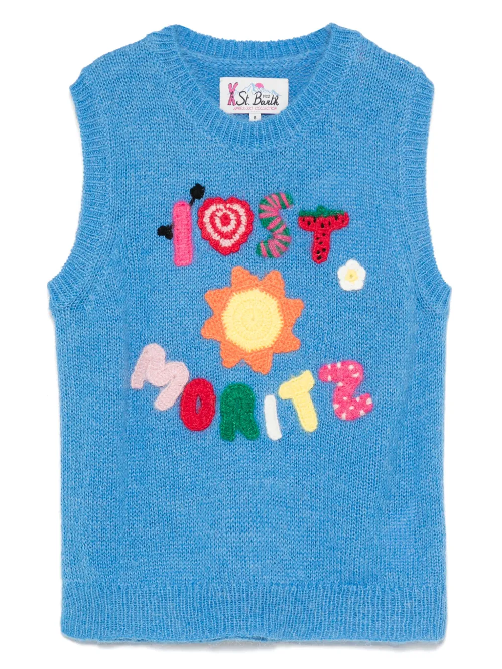 MC2 Saint Barth Kids x St. Moritz 'Top of the World Joey' セーター - ブルー MC2 Saint Barth Kids x St. Moritz 'Top of the World Joey' セーター - ブルー