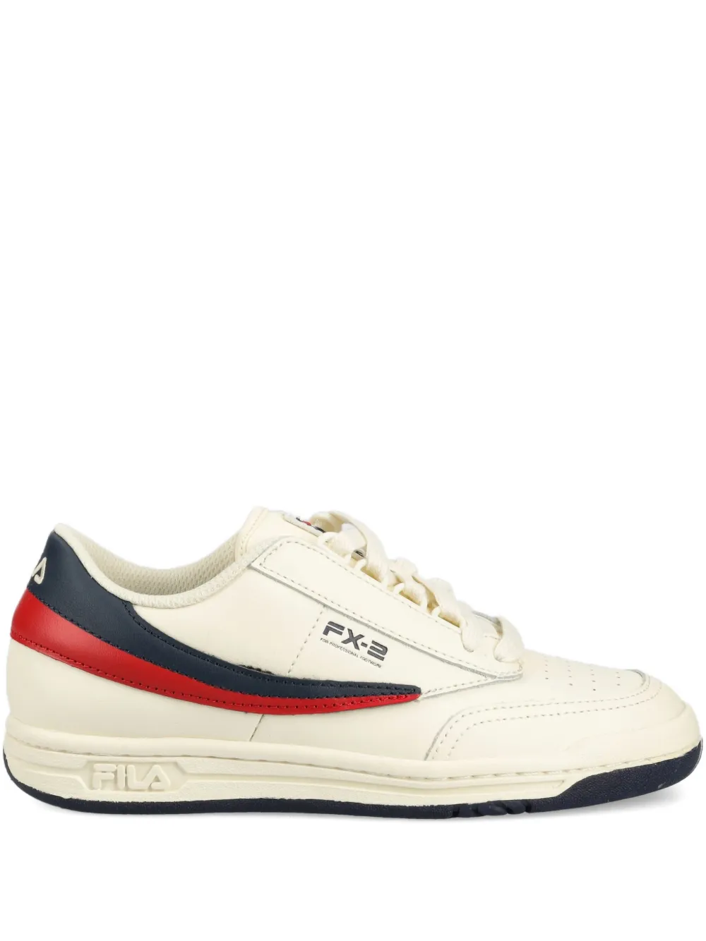 Fila Sneakers Mit Streifen In White