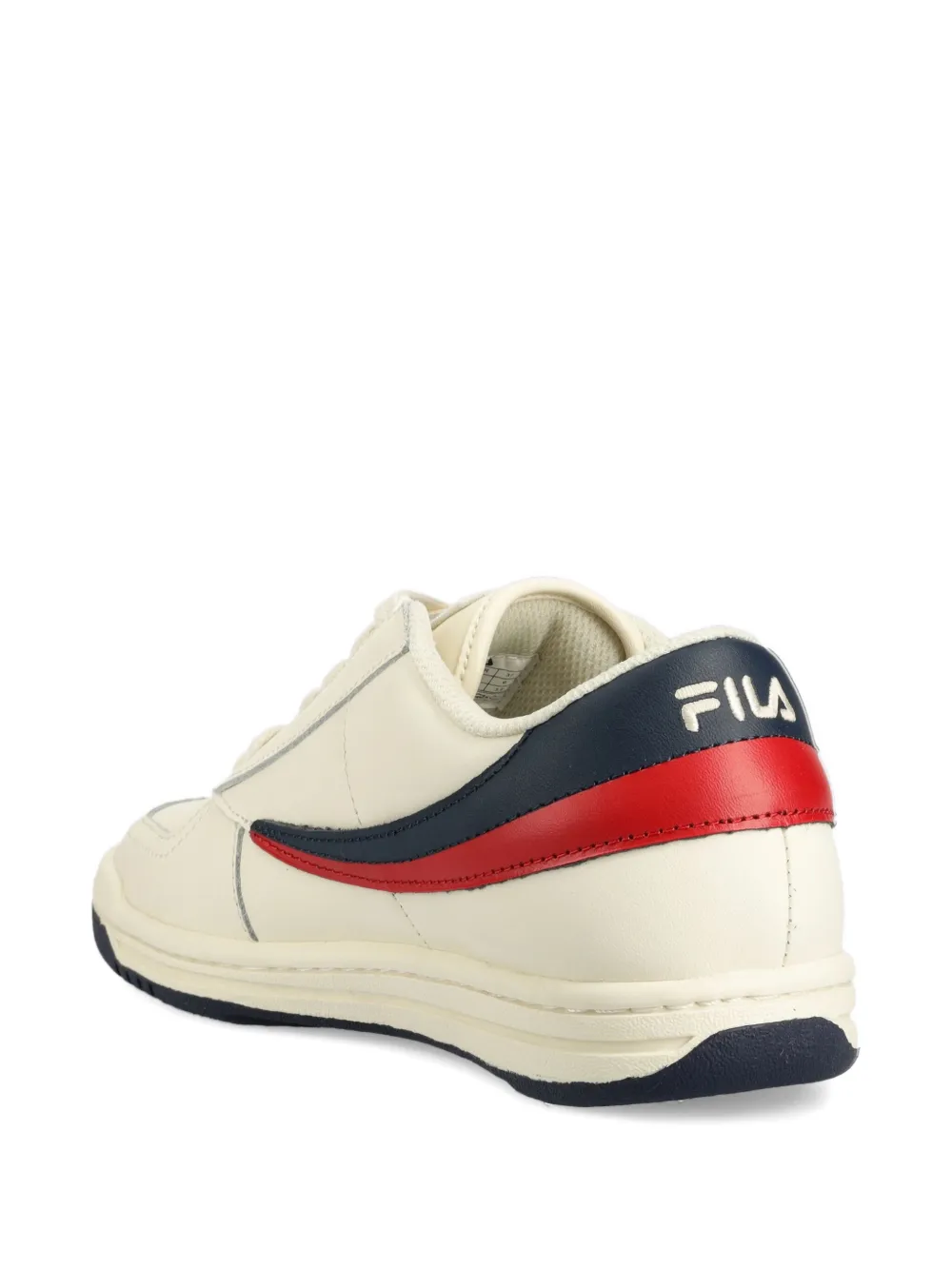 Fila Sneakers Mit Streifen In White