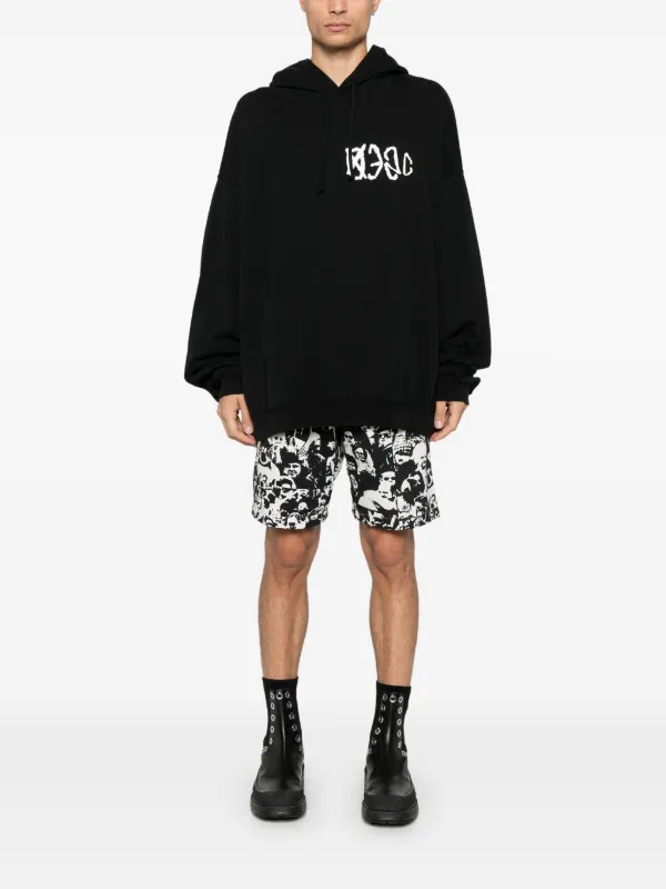 【関税込み】032c ブラック SOS フーディ 032c SOS Bubble Hoodie | Black | FARFETCH AZ