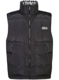 Versace Jeans Couture reversible gilet - Black