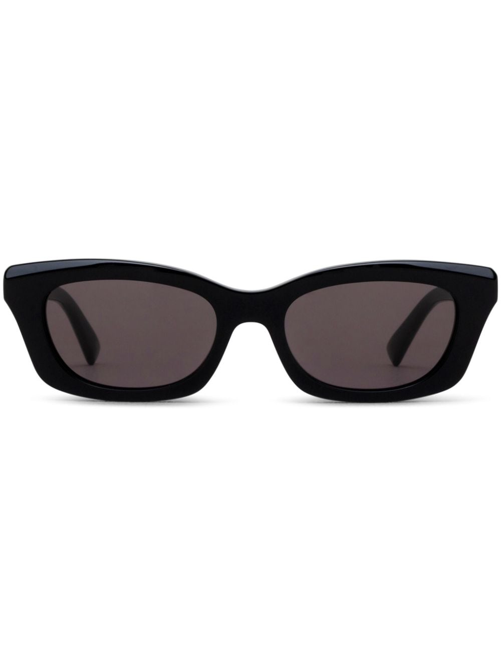 Alexander Mcqueen Geometric-frame Sunglasses In Black