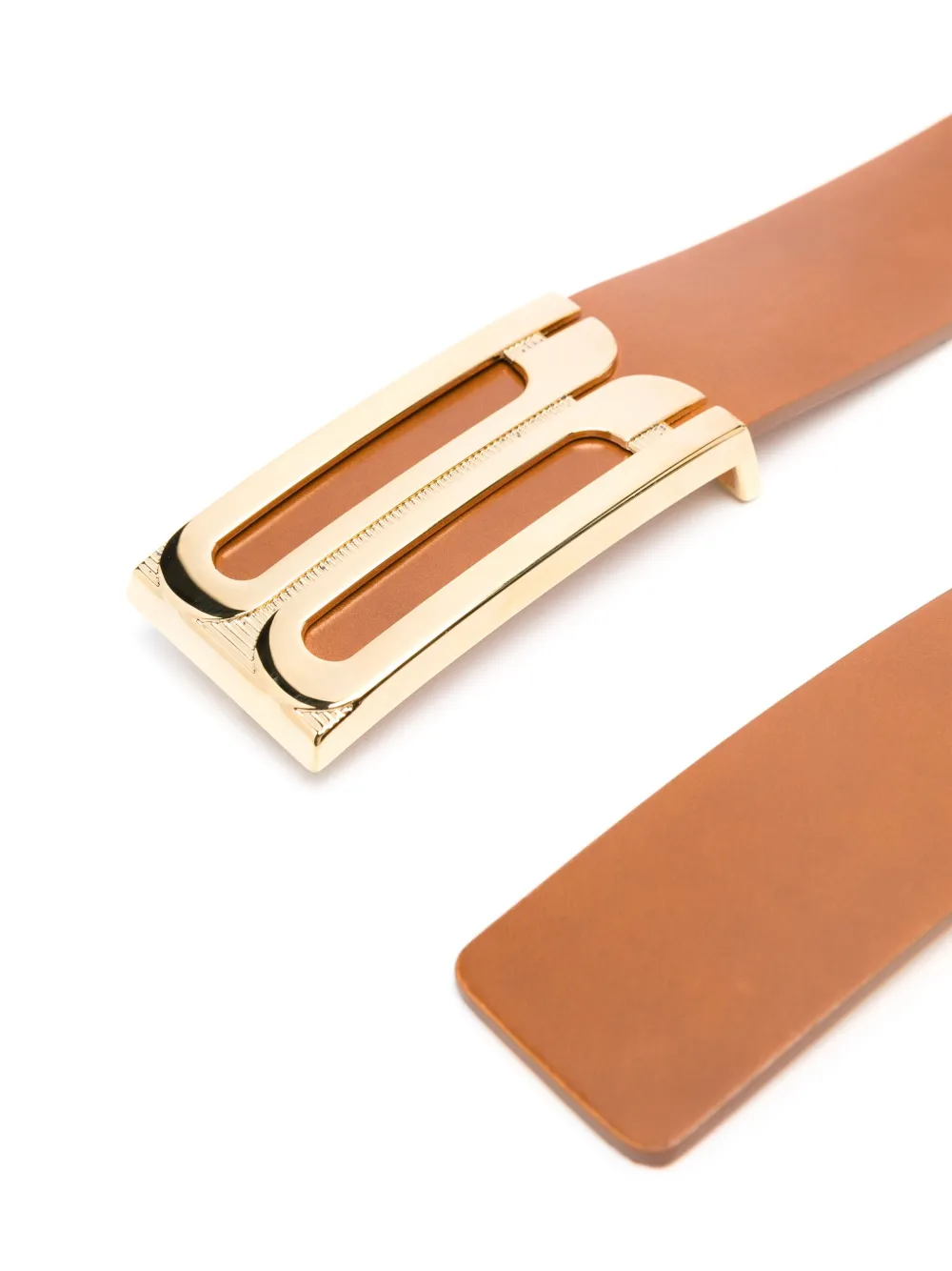 Victoria Beckham Jumbo Frame riem - Bruin