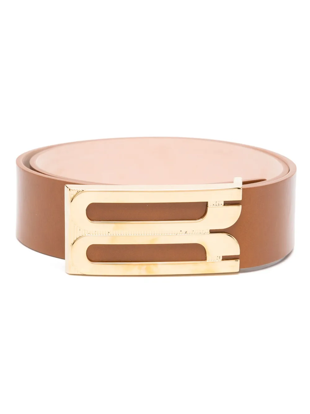 Victoria Beckham Jumbo Frame riem Bruin