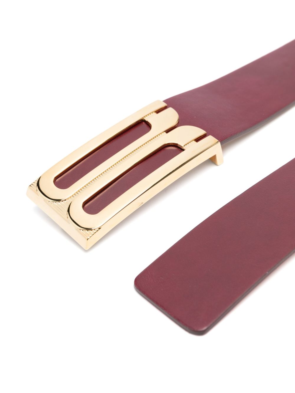 Victoria Beckham Jumbo Frame riem - Rood