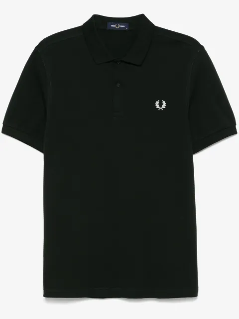 Fred Perry logo-embroidered polo shirt