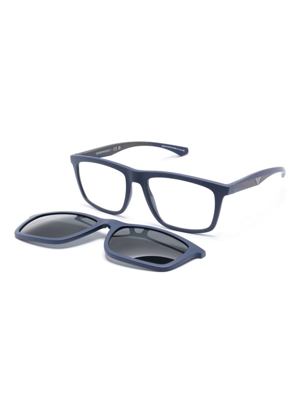 Emporio Armani Clip-on bril - Blauw