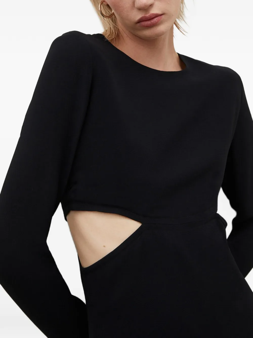 HERSKIND Mini-jurk met uitgesneden details Zwart