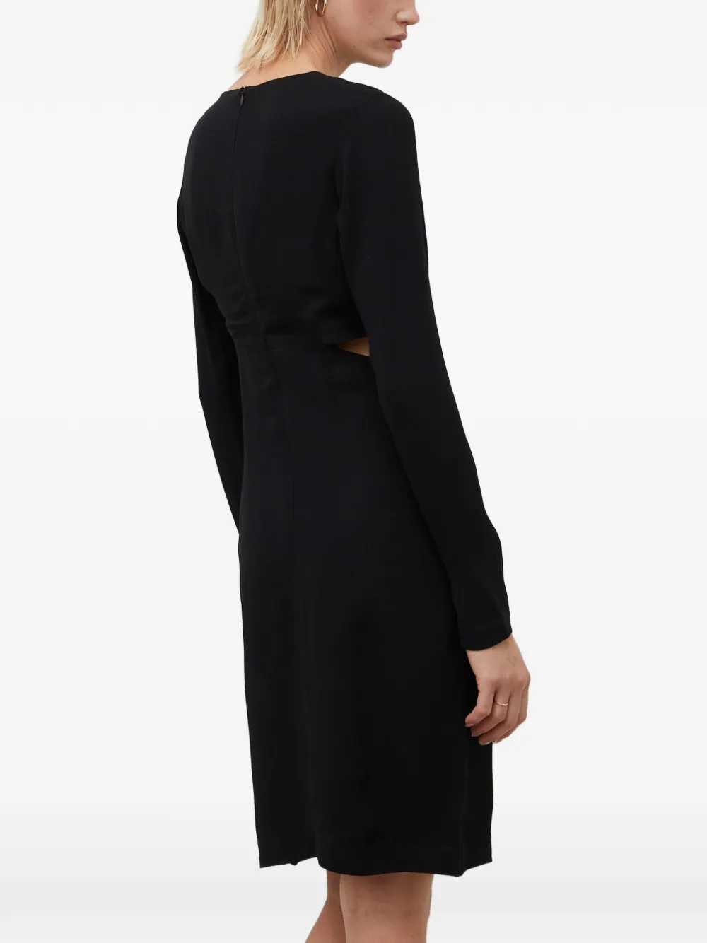 HERSKIND Mini-jurk met uitgesneden details Zwart