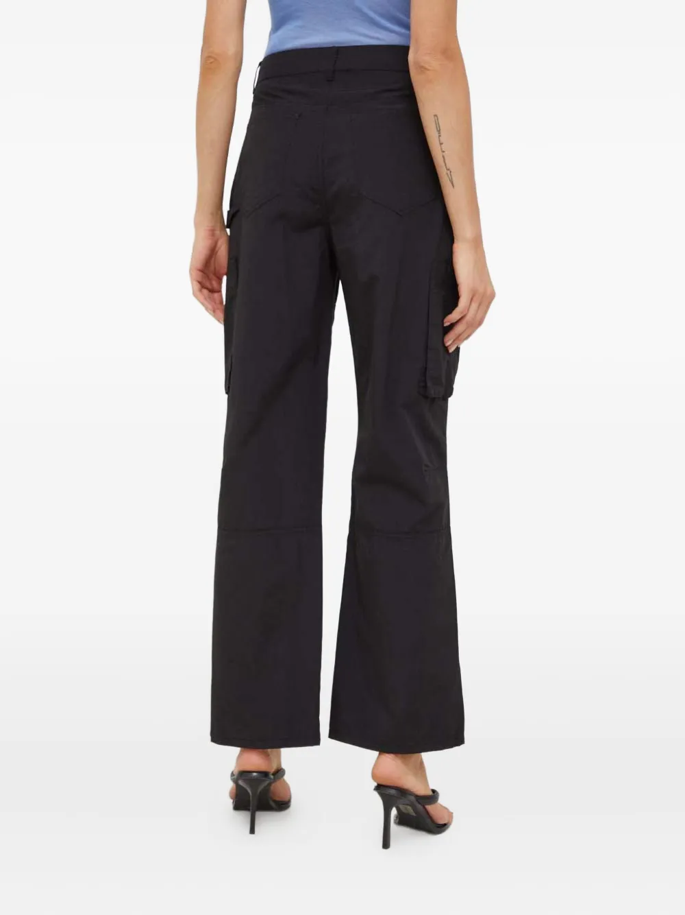 HERSKIND Broek met ritszak - Zwart