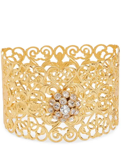 VILLARI anillo para servilleta con detalles de cristal