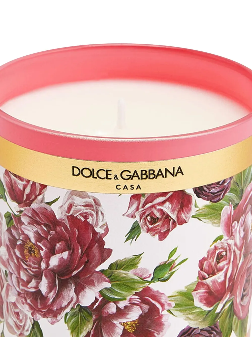 Dolce & Gabbana Rosa Muschiata scented candle (250g) - Wit