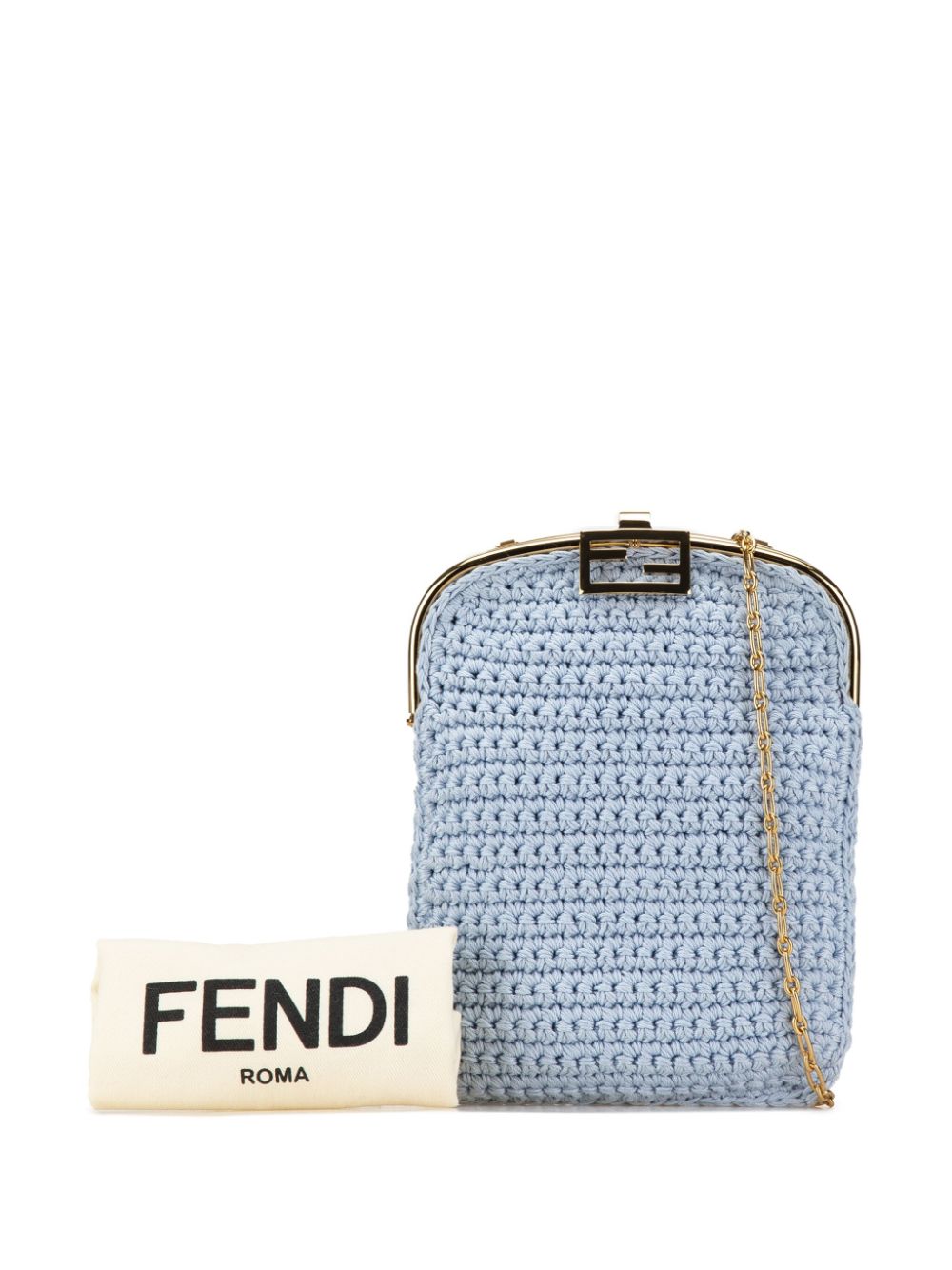 Fendi 2000-2010 Crochet uette Phone crossbody bag