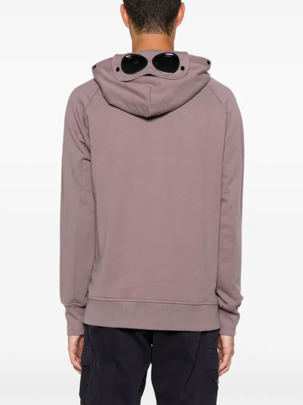 C.P. Company Goggles-detail Hoodie | Purple | FARFETCH