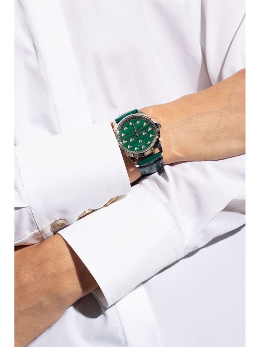 Gucci G-Timeless 38 mm horloge - Groen