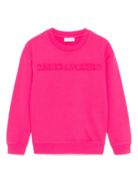 Marc Jacobs Kids sudadera con logo bordado