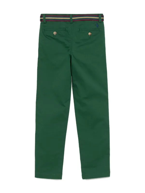 POLO RALPH LAUREN KIDS Bedford Chinos Green FARFETCH UK