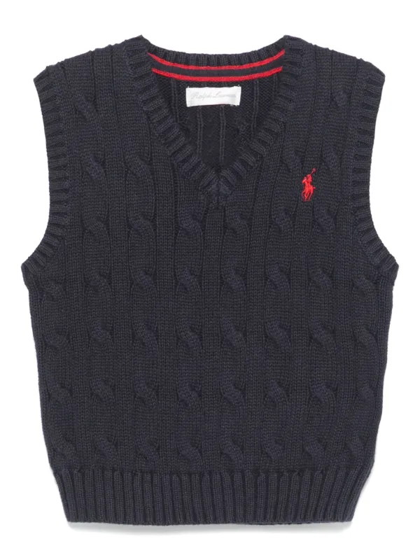 Kids polo vest best sale