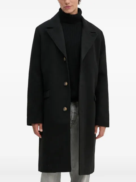 Won Hundred button long-sleeves single breasted coat