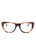 Prada Eyewear cat-eye glasses - Brown