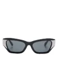 Swarovski crystal-embellished sunglasses - Black