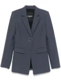 Patrizia Pepe gabardine blazer - Grey