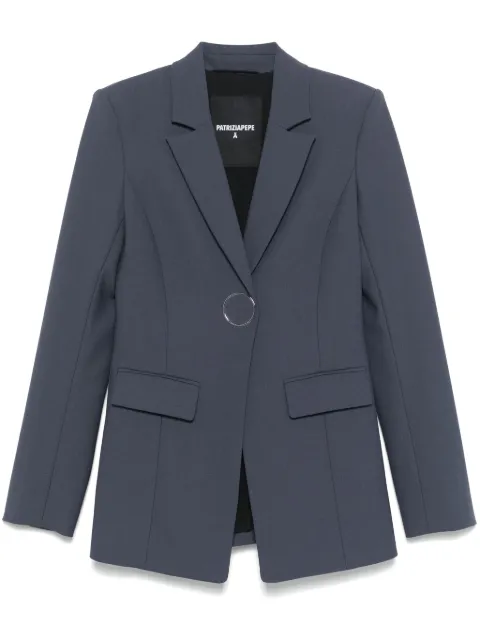 Patrizia Pepe gabardine blazer