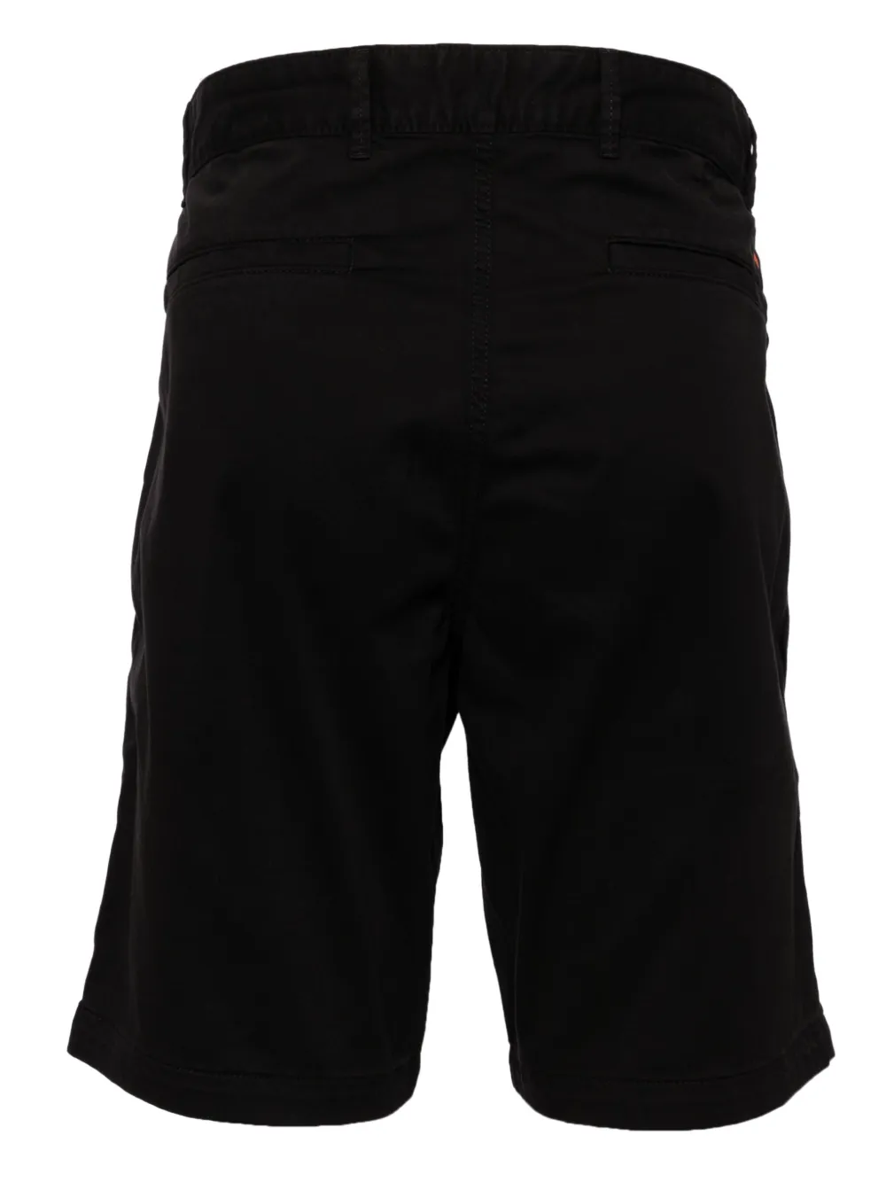 BOSS stretch-cotton chino short - Black