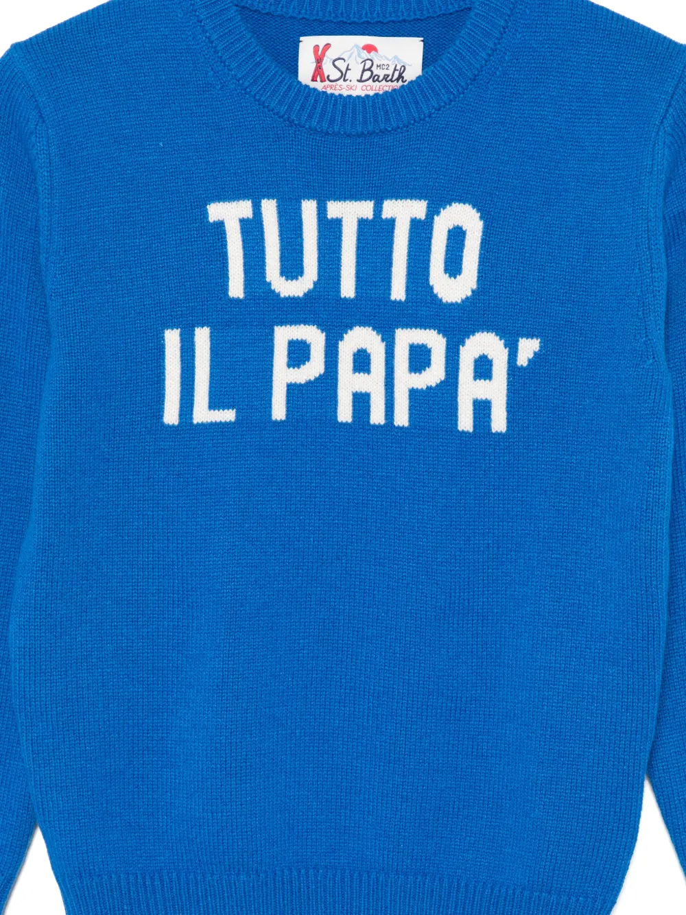 MC2 Saint Barth Kids Douglas trui Blauw