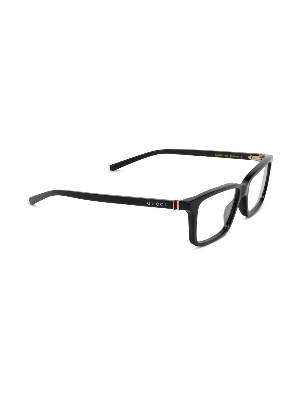 Gucci Eyewear Bril met rechthoekig montuur - Groen