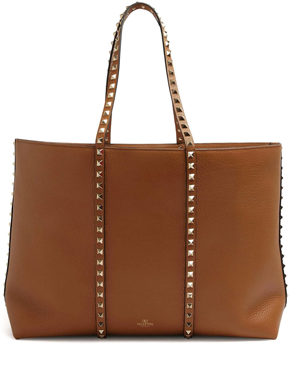 Valentino Garavani Rockstud shopper Bruin