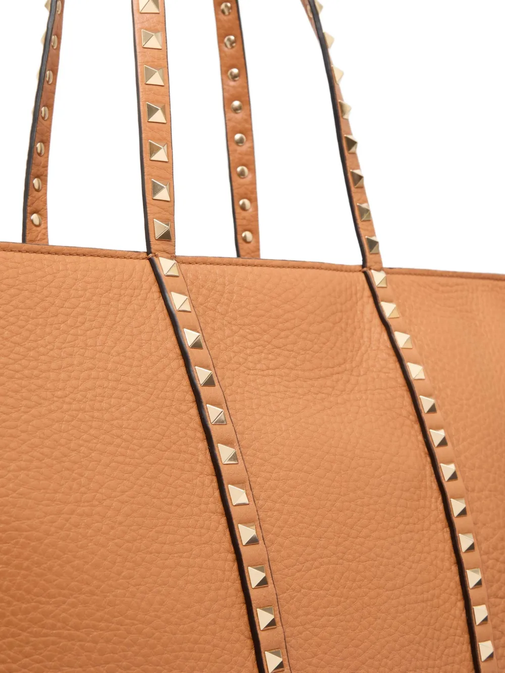 Valentino Garavani Rockstud shopper Bruin