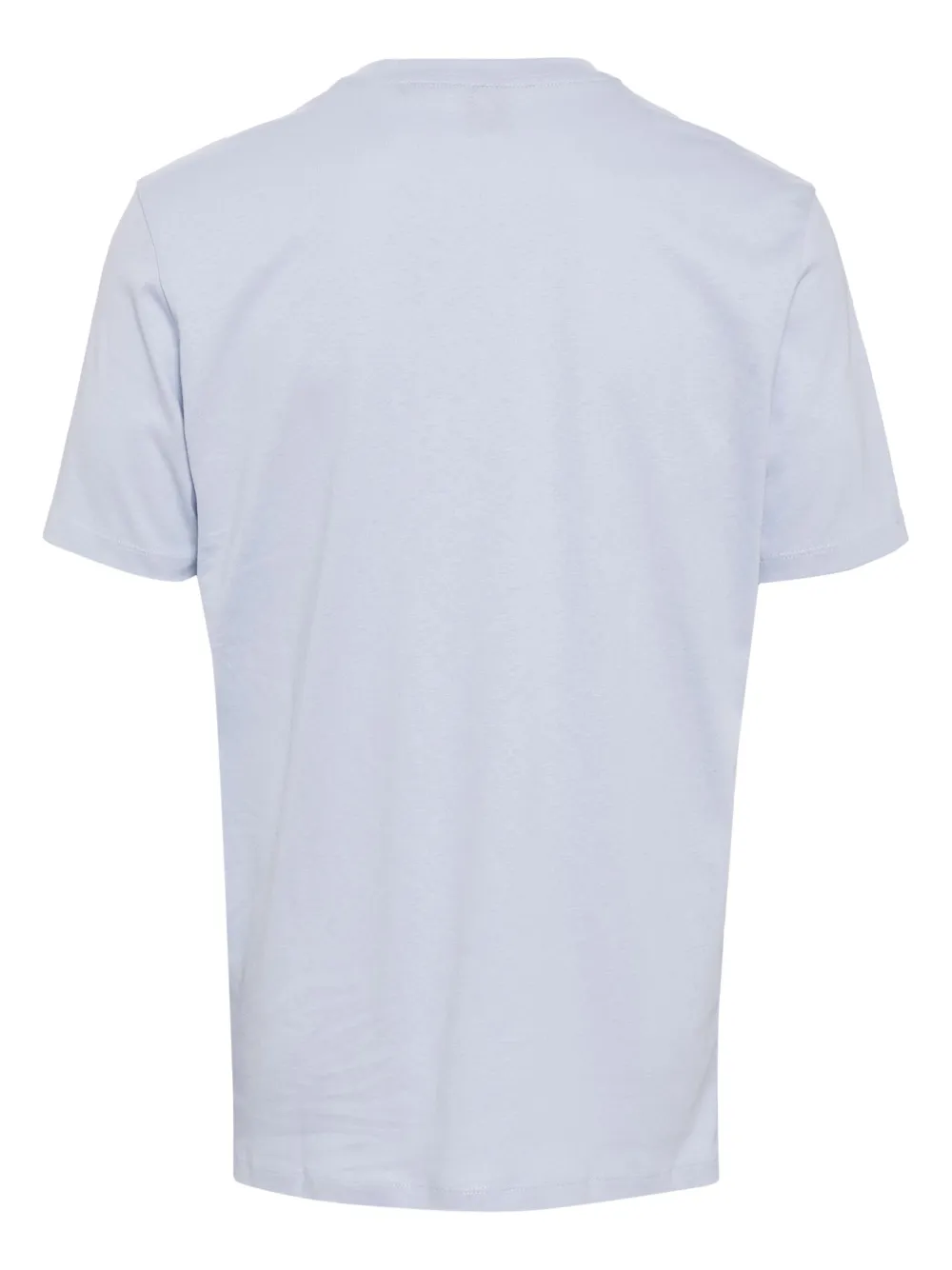 BOSS T-shirt met logopatch - Blauw