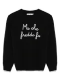 MC2 Saint Barth Kids Princess sweater - Black