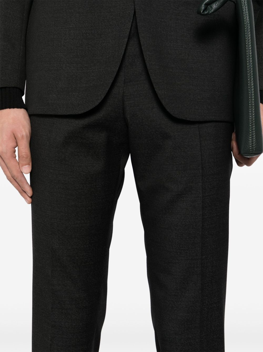 Shop Hugo Boss Single-breasted Suit In Black