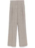 MSGM check-pattern trousers - Brown