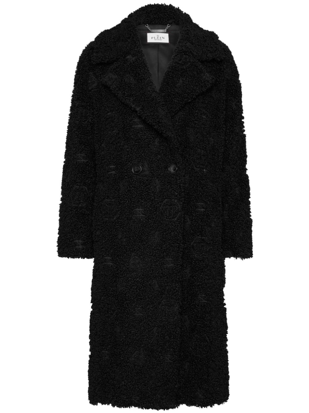 monogram fur coat